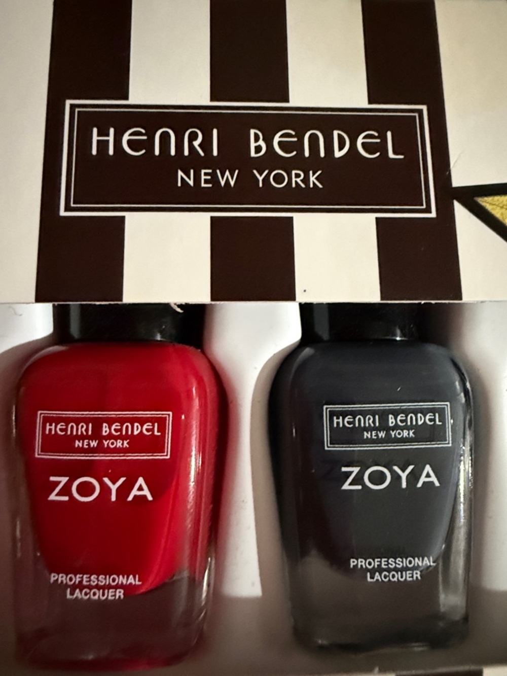 Henri Bendel Zoya Lacquer Gift Set 4 limited edition nail polish NIB - Picture 6 of 8
